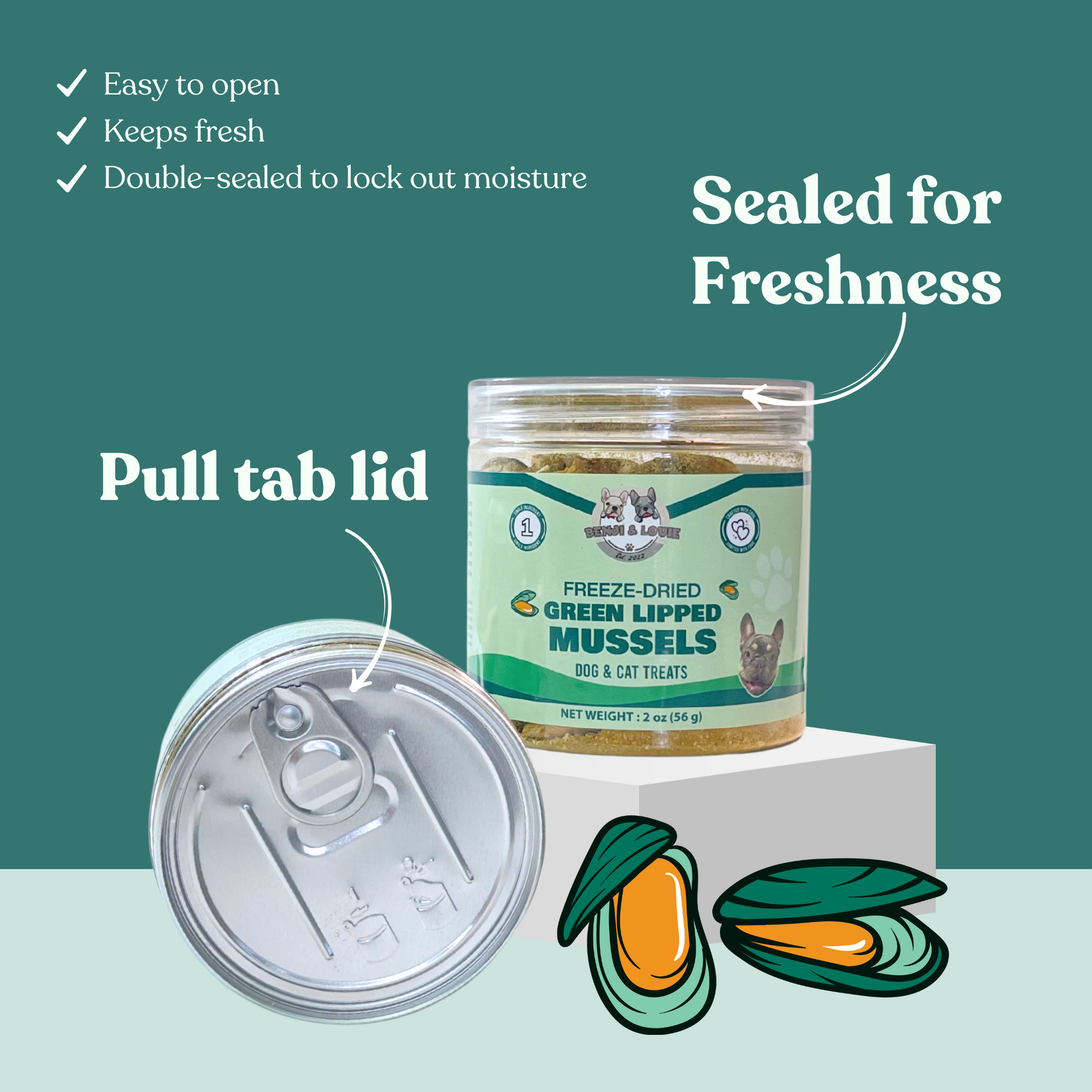 Freeze Dried Green Lipped Mussels