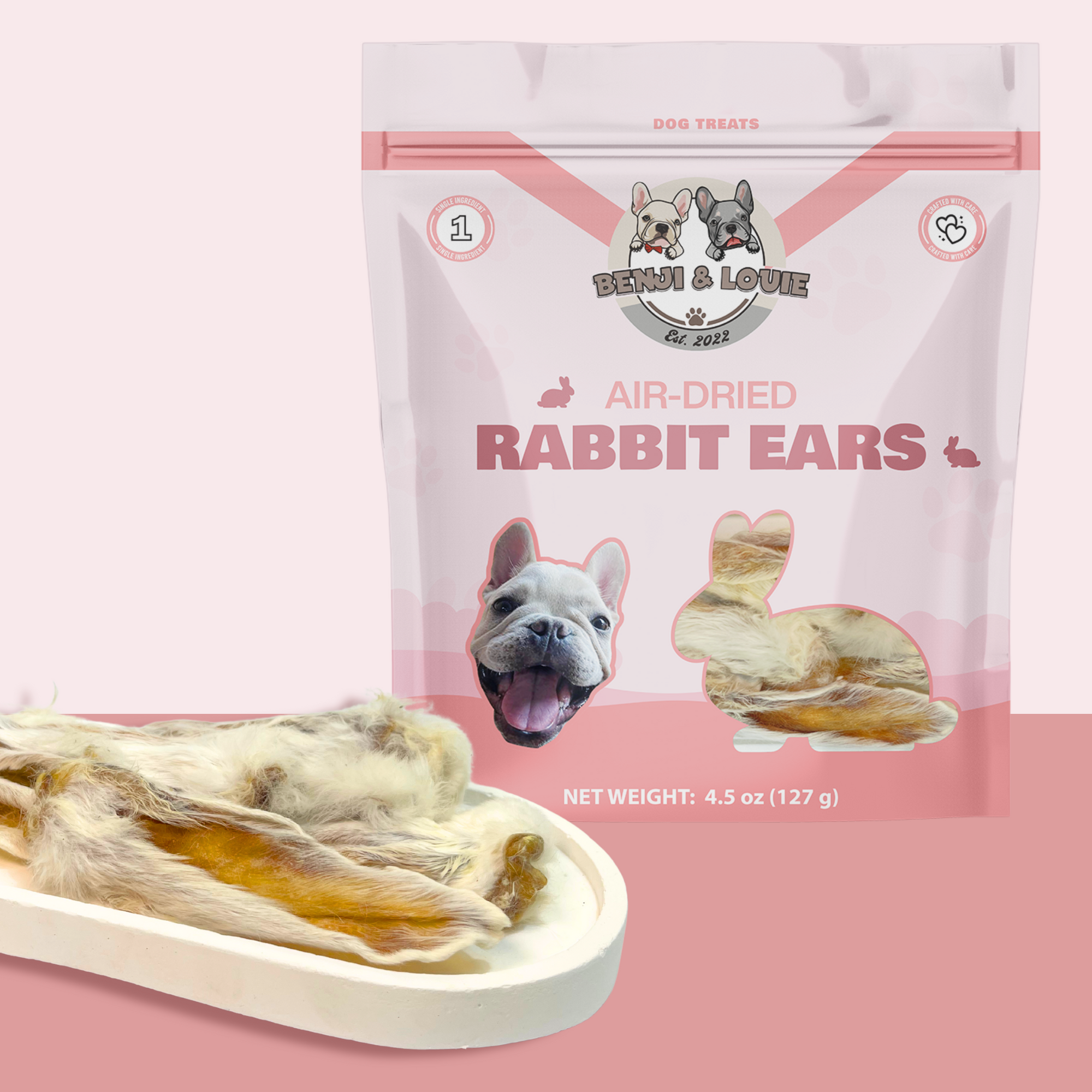 Air Dried Rabbit Ears