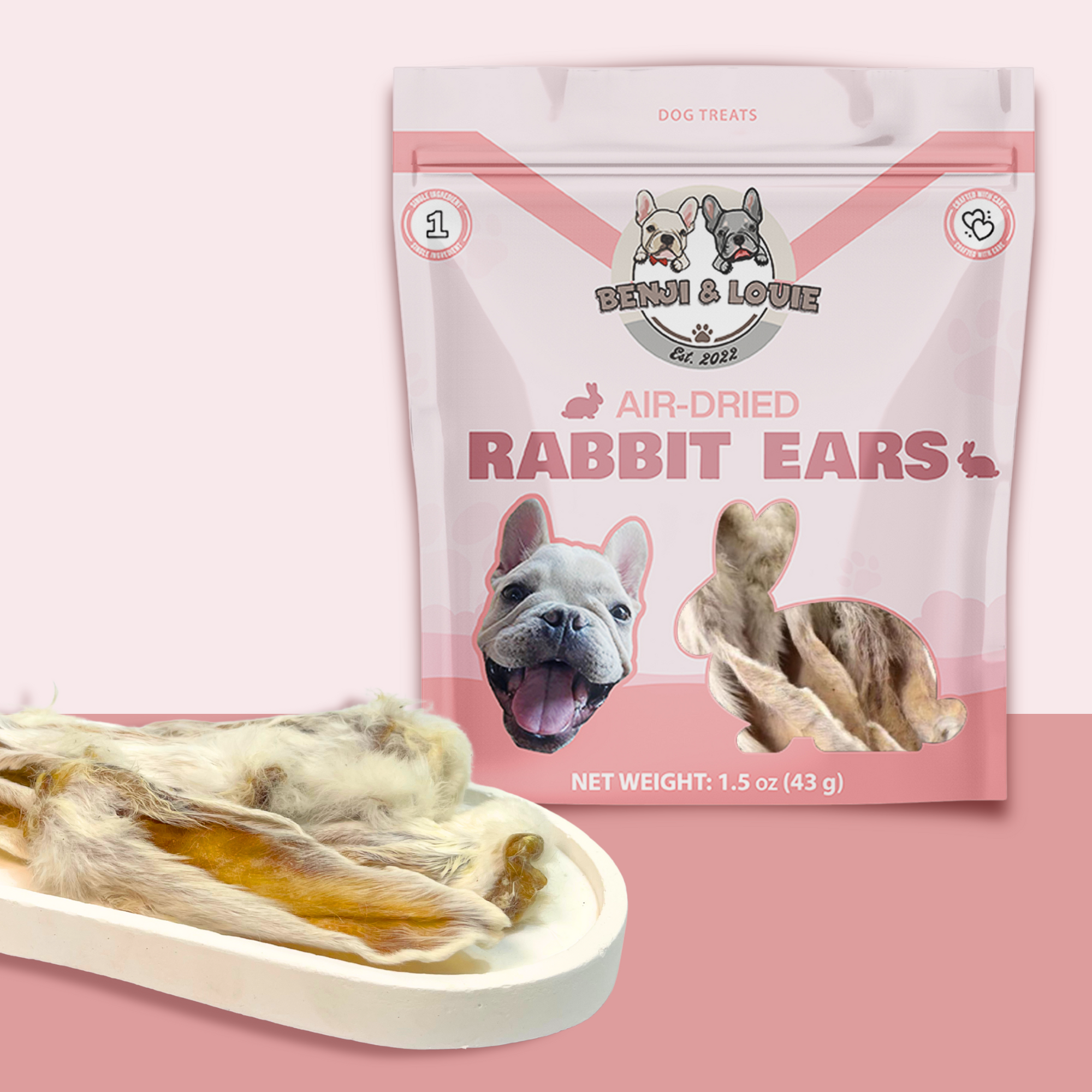 Air Dried Rabbit Ears