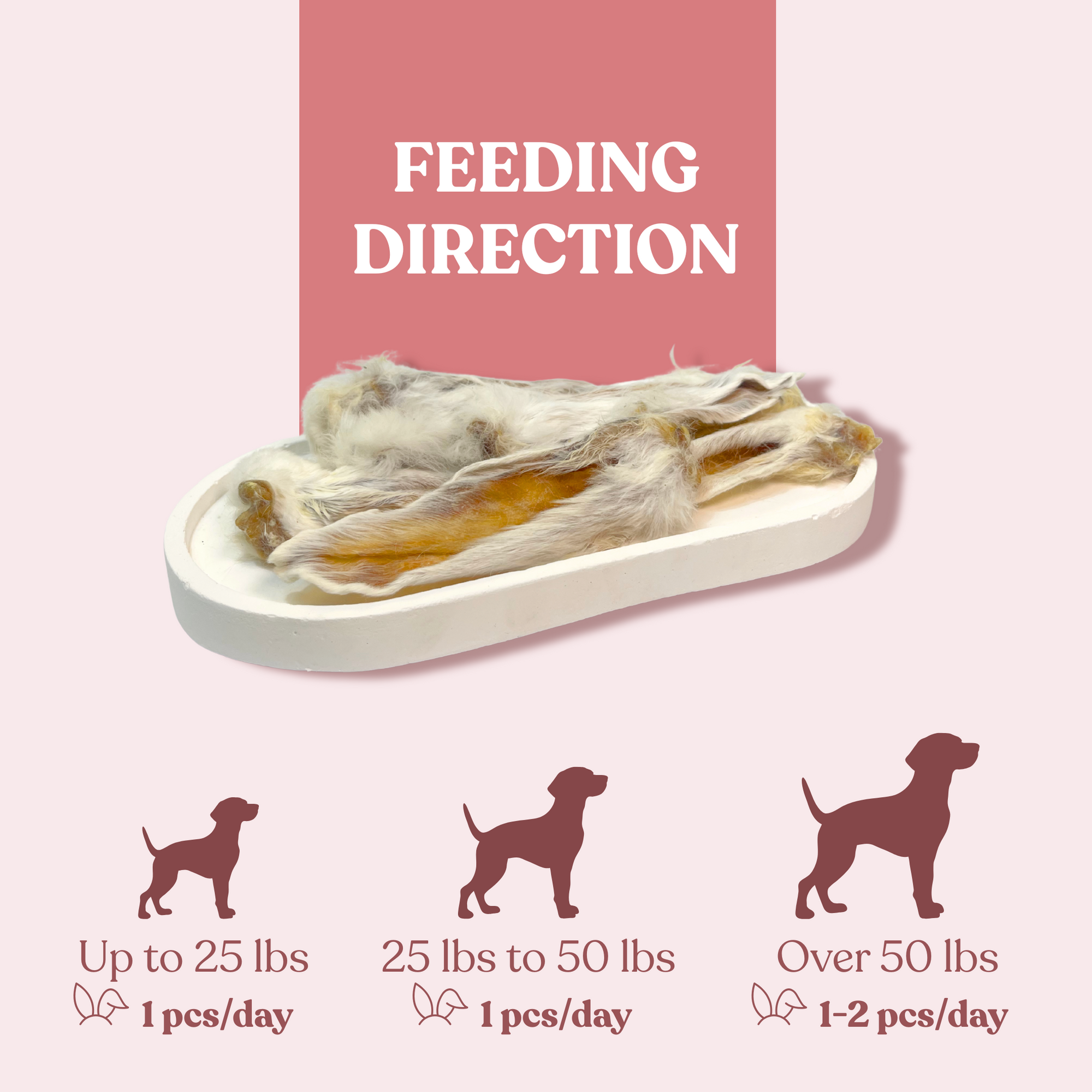 Air Dried Rabbit Ears