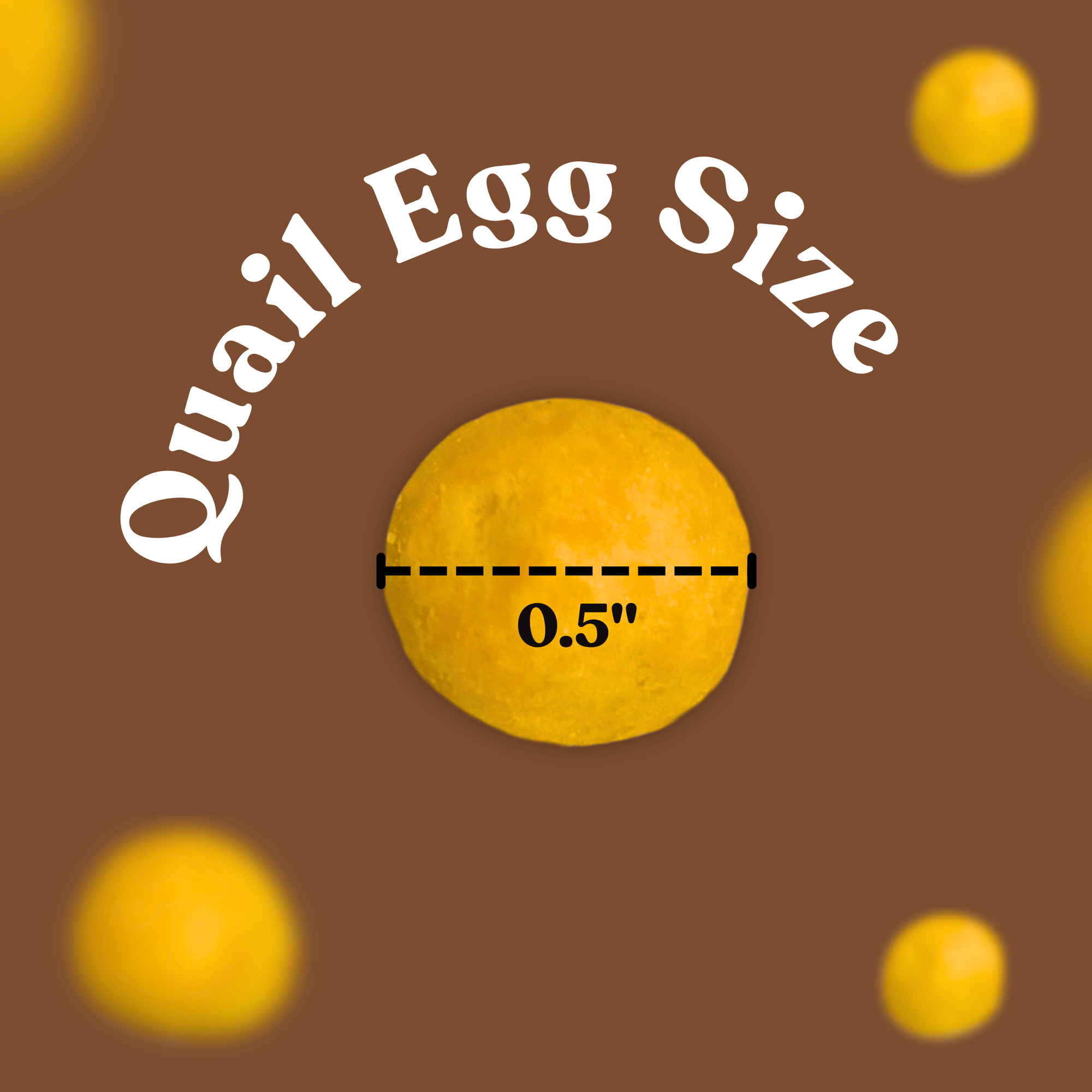 Freeze Dried Quail Egg