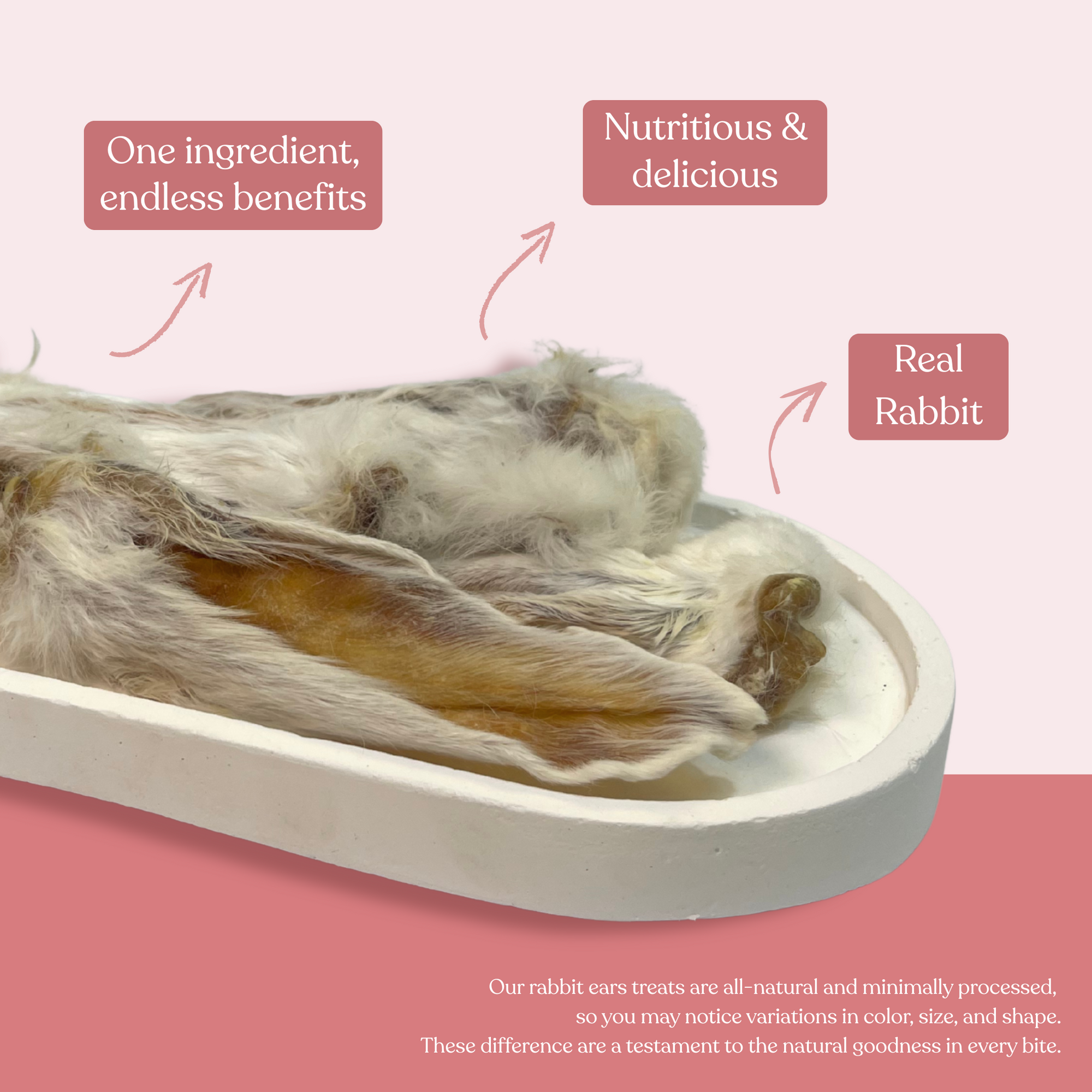 Air Dried Rabbit Ears