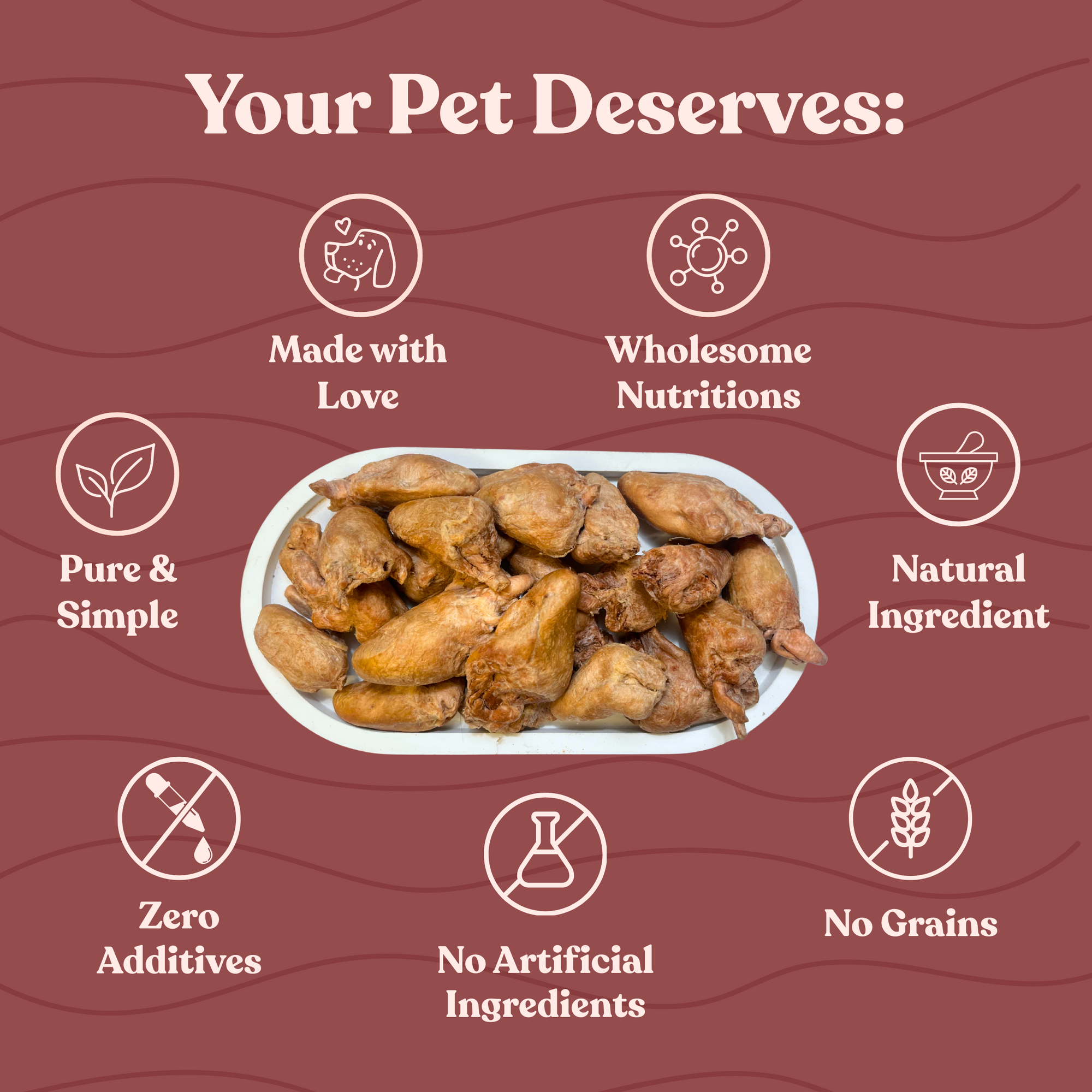 Freeze Dried Chicken Heart