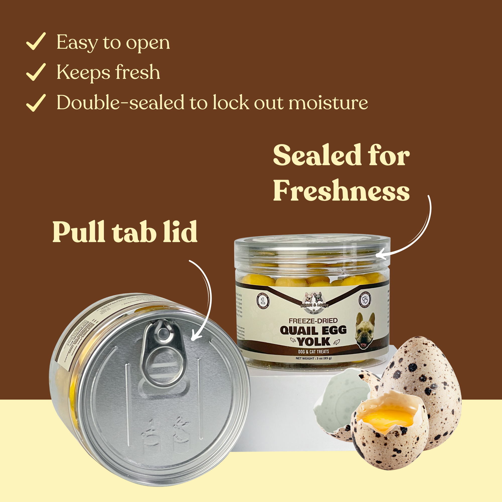 Freeze Dried Quail Egg