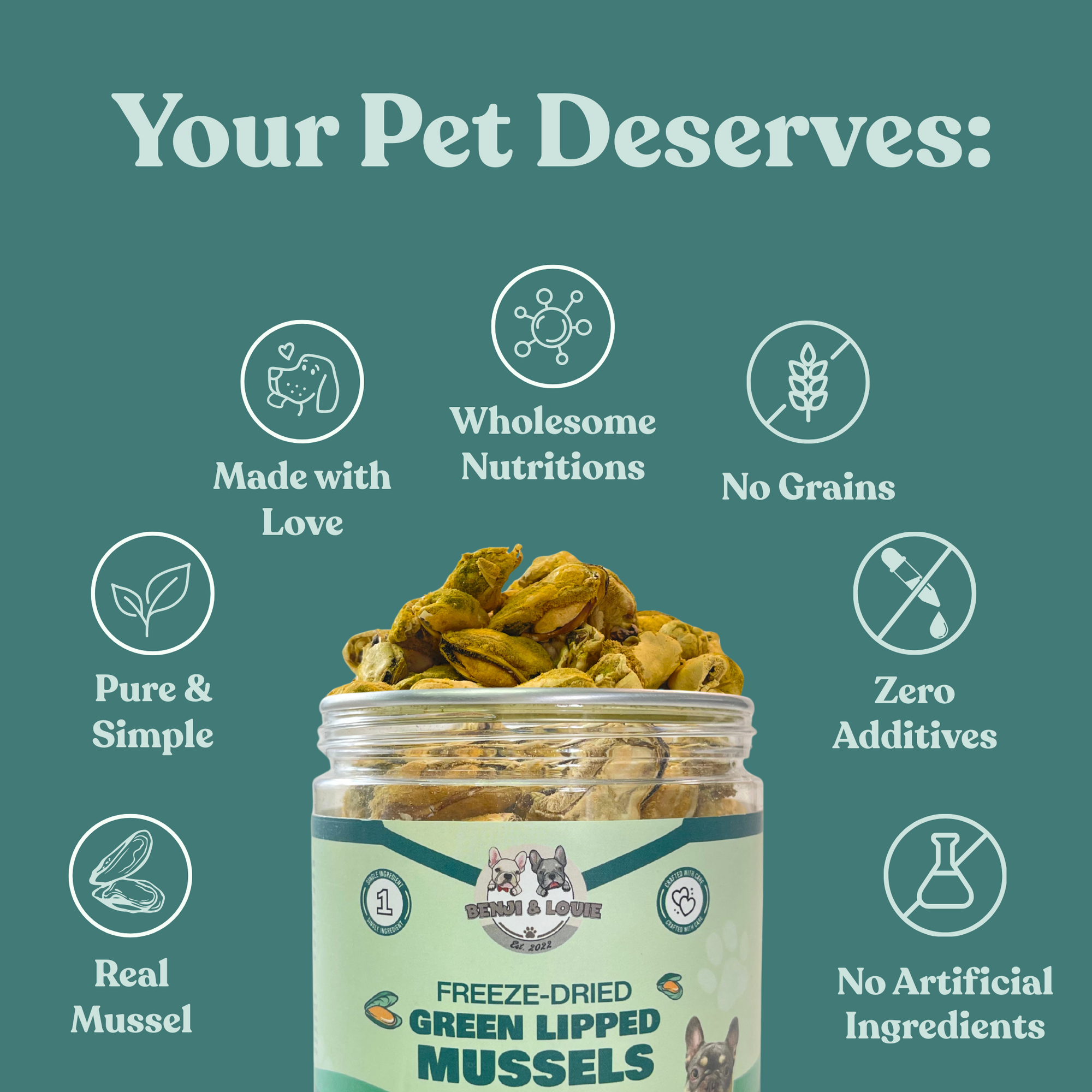 Freeze Dried Green Lipped Mussels