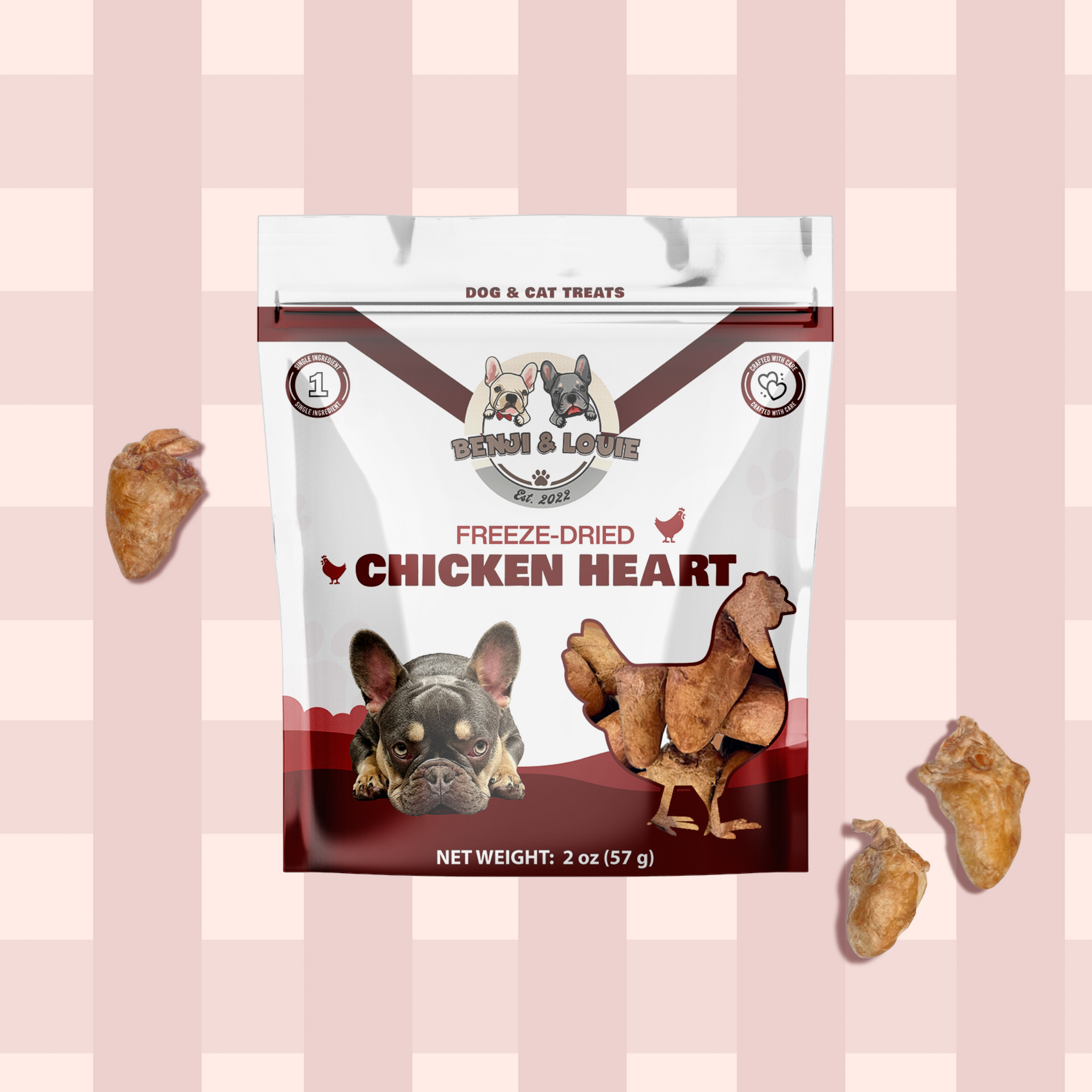 Freeze Dried Chicken Heart