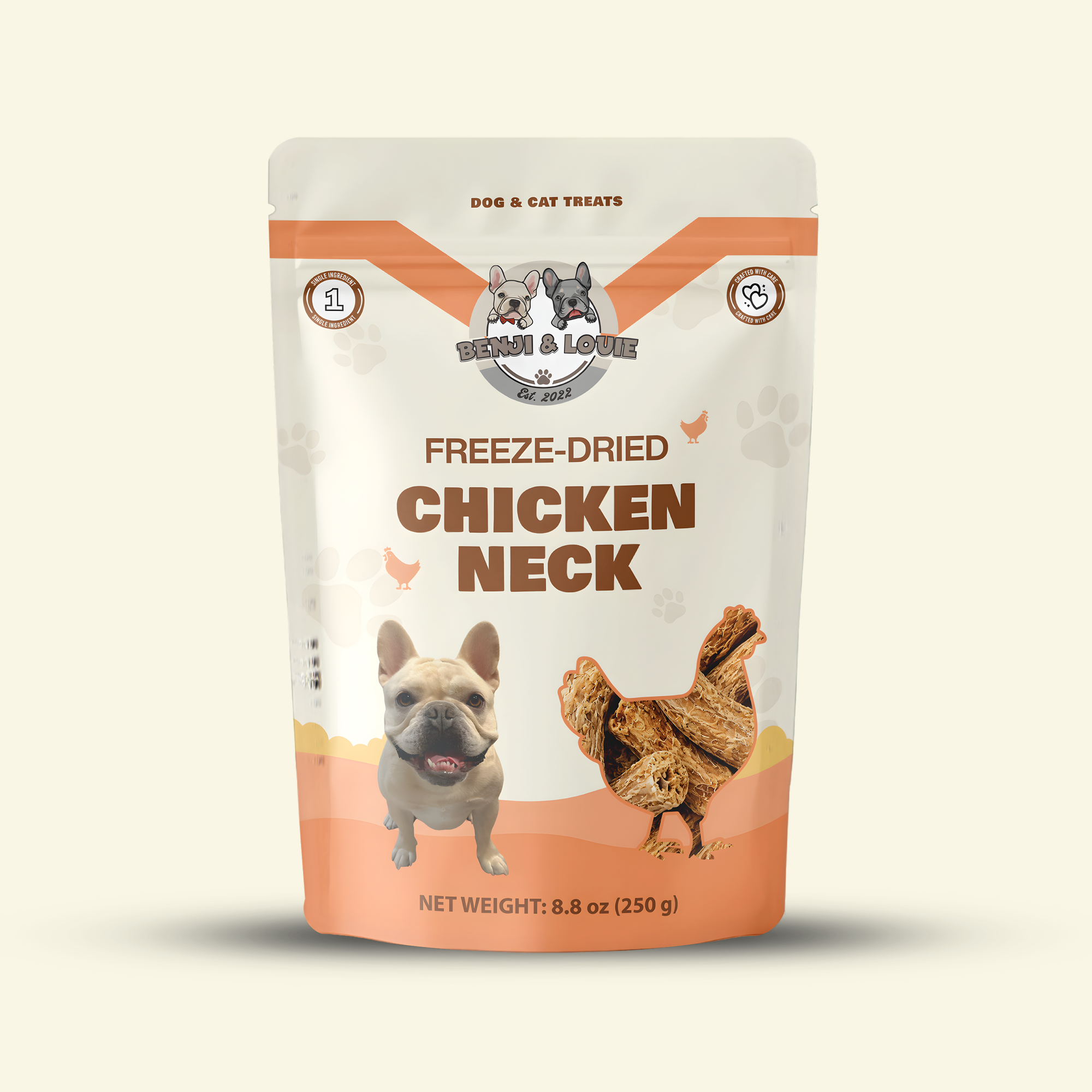 Freeze Dried Chicken Neck