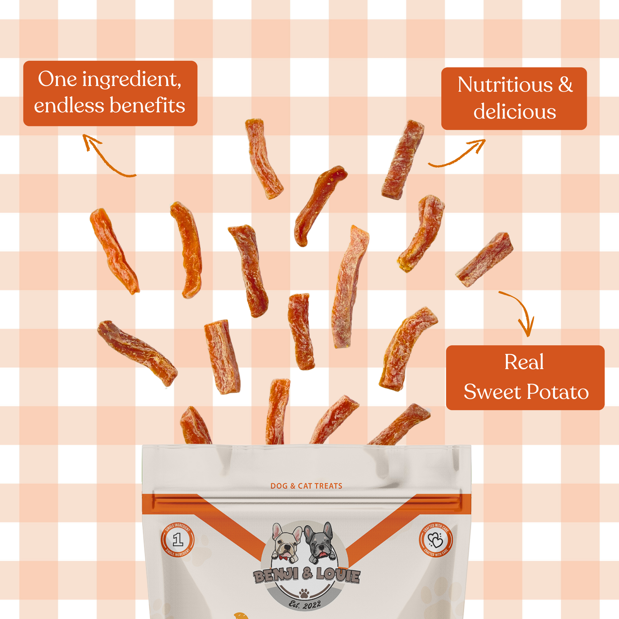 Air Dried Sweet Potato Strips