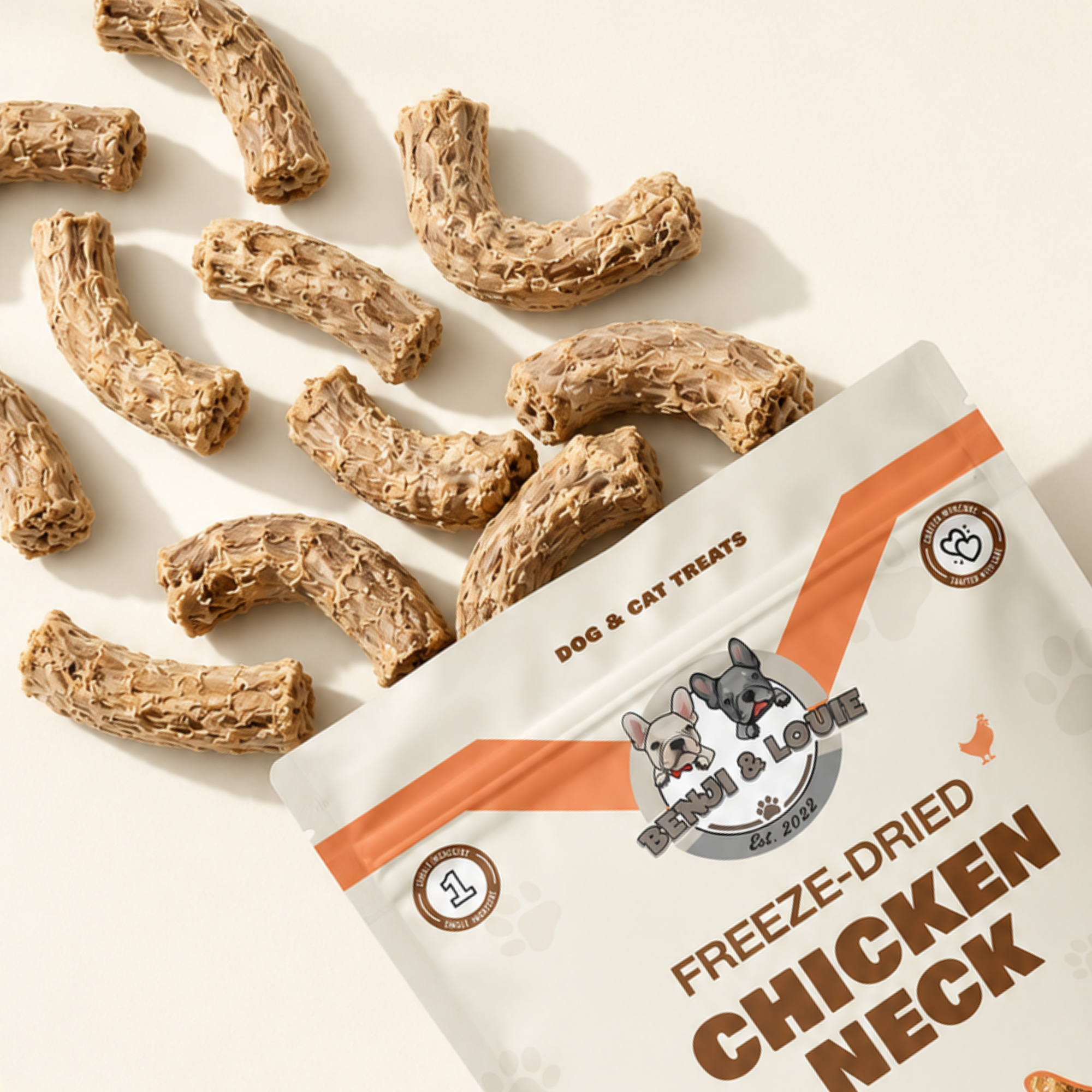 Freeze Dried Chicken Neck