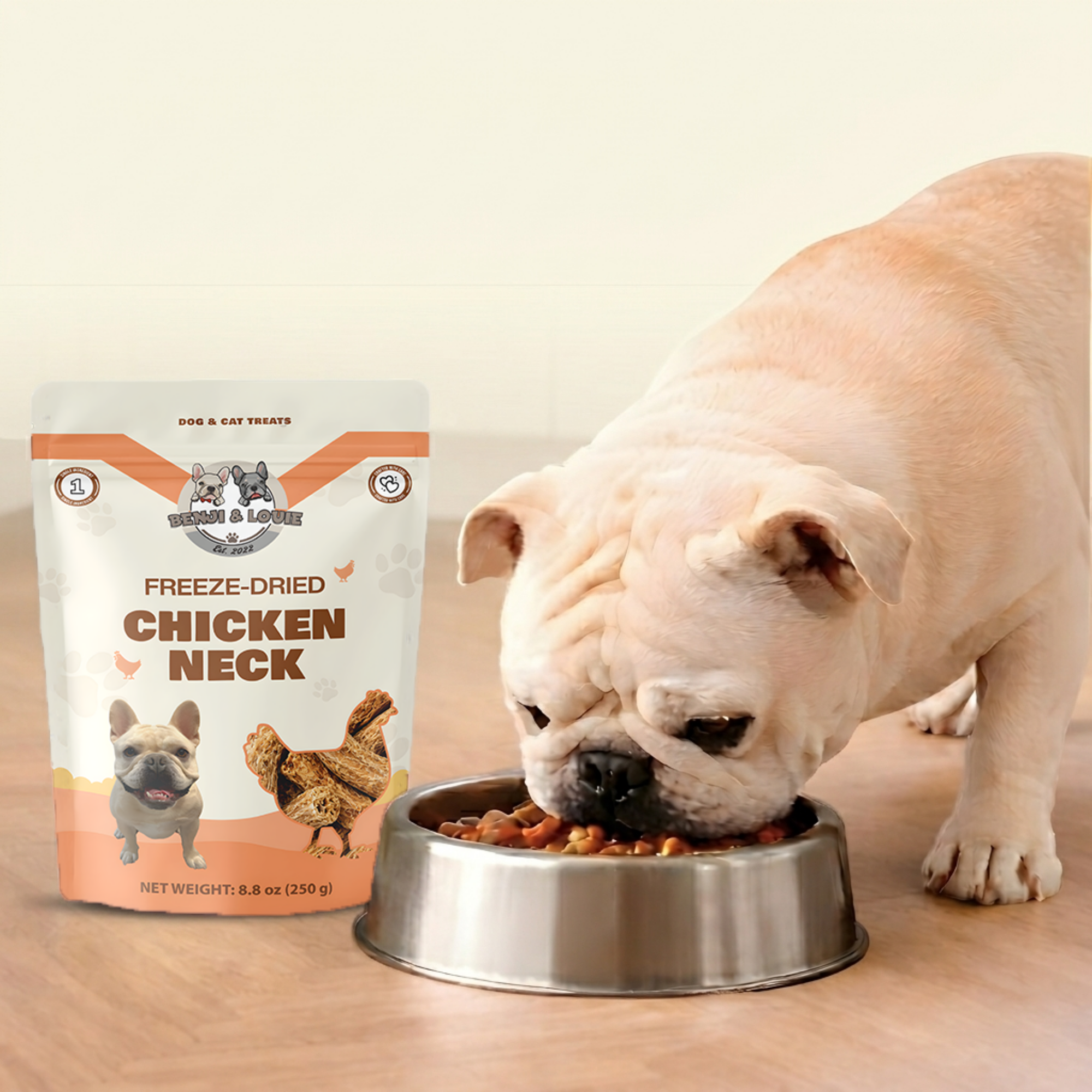 Freeze Dried Chicken Neck