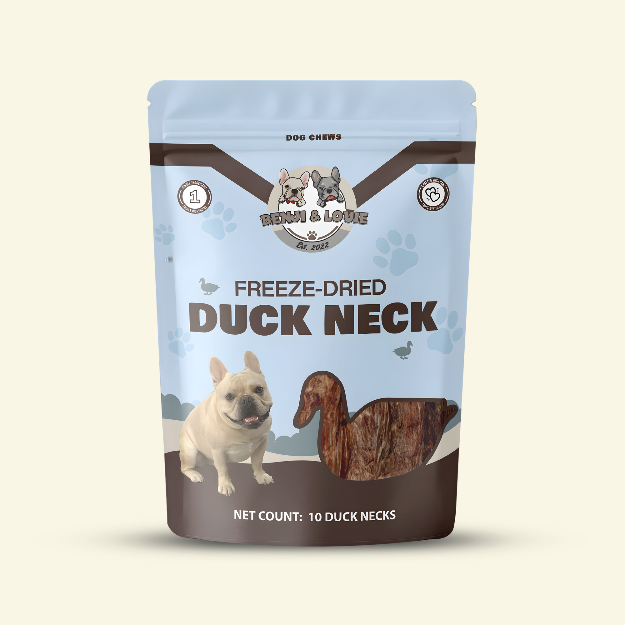 Freeze Dried Duck Neck