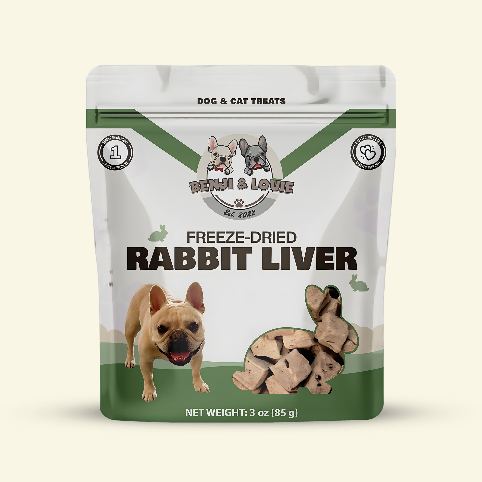 Freeze Dried Rabbit Liver