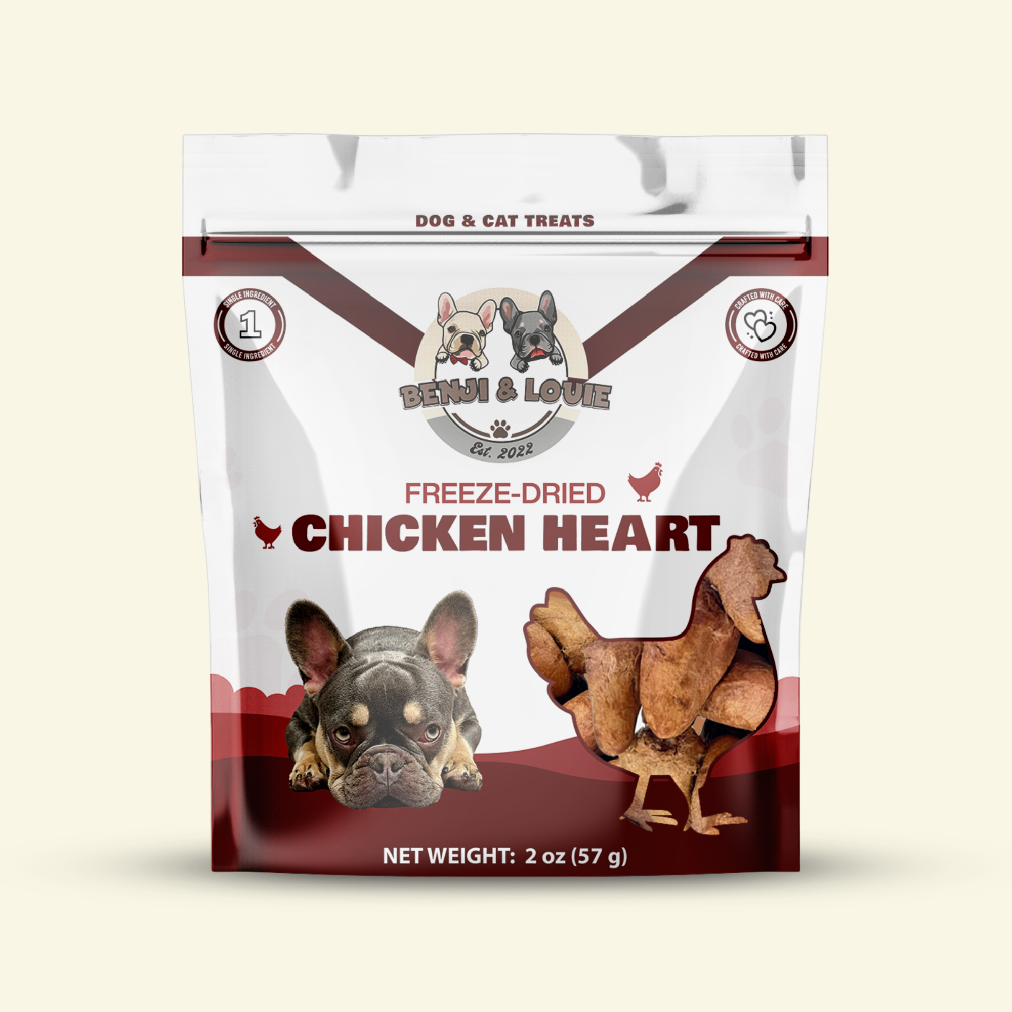 Freeze Dried Chicken Heart