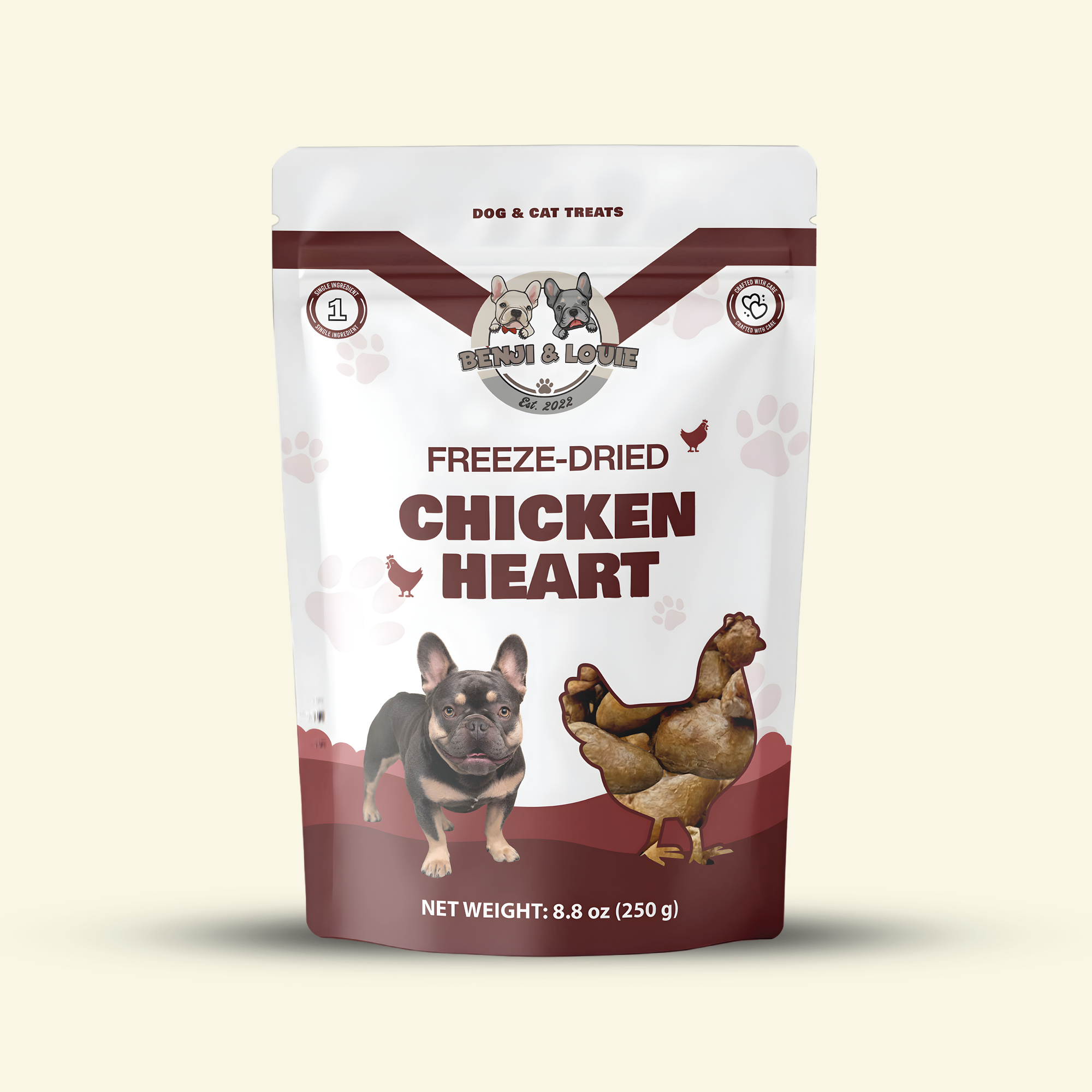 Freeze Dried Chicken Heart