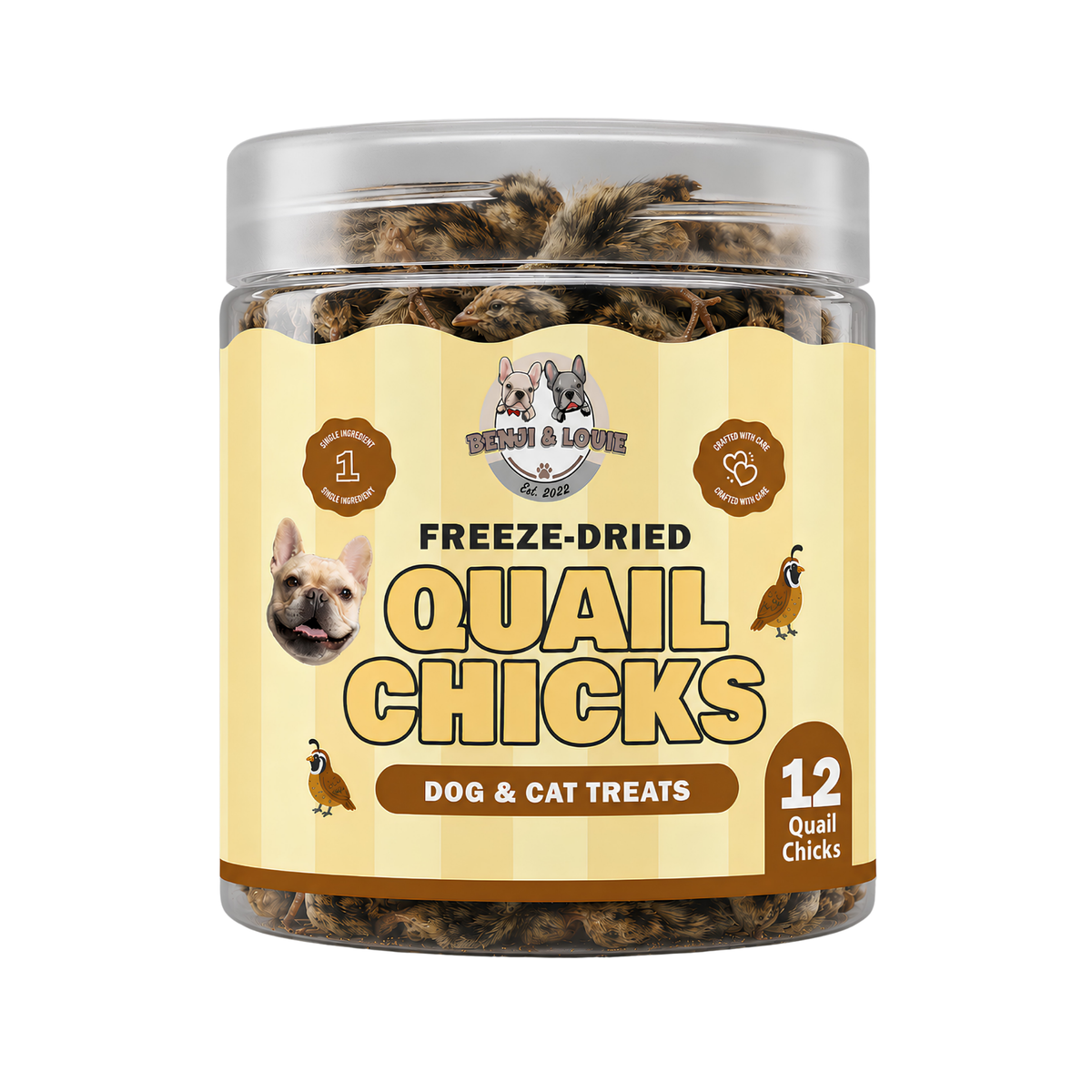 Freeze Dried Quail Chicks