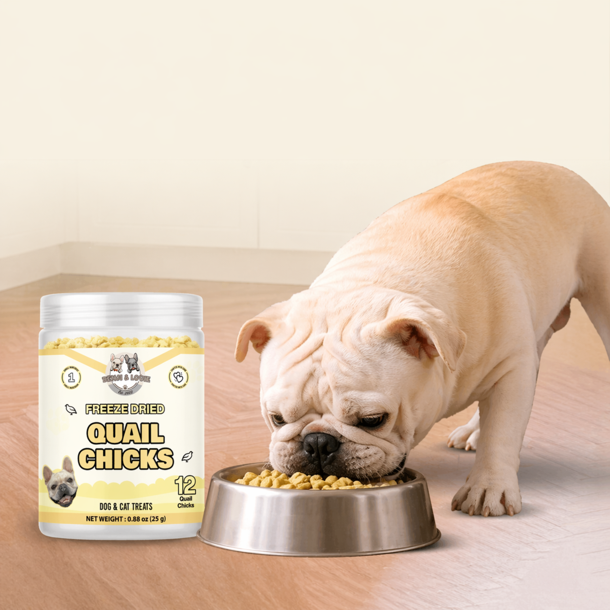 Freeze Dried Quail Chicks