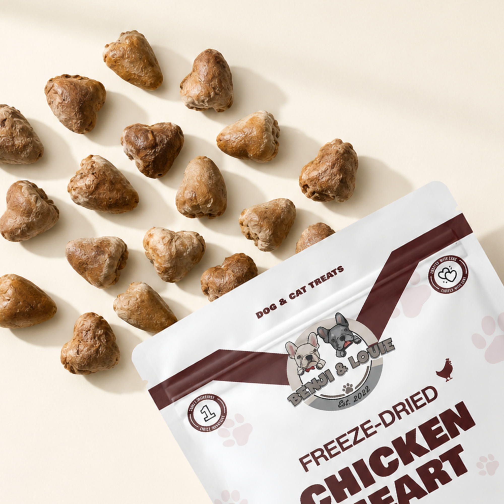 Freeze Dried Chicken Heart