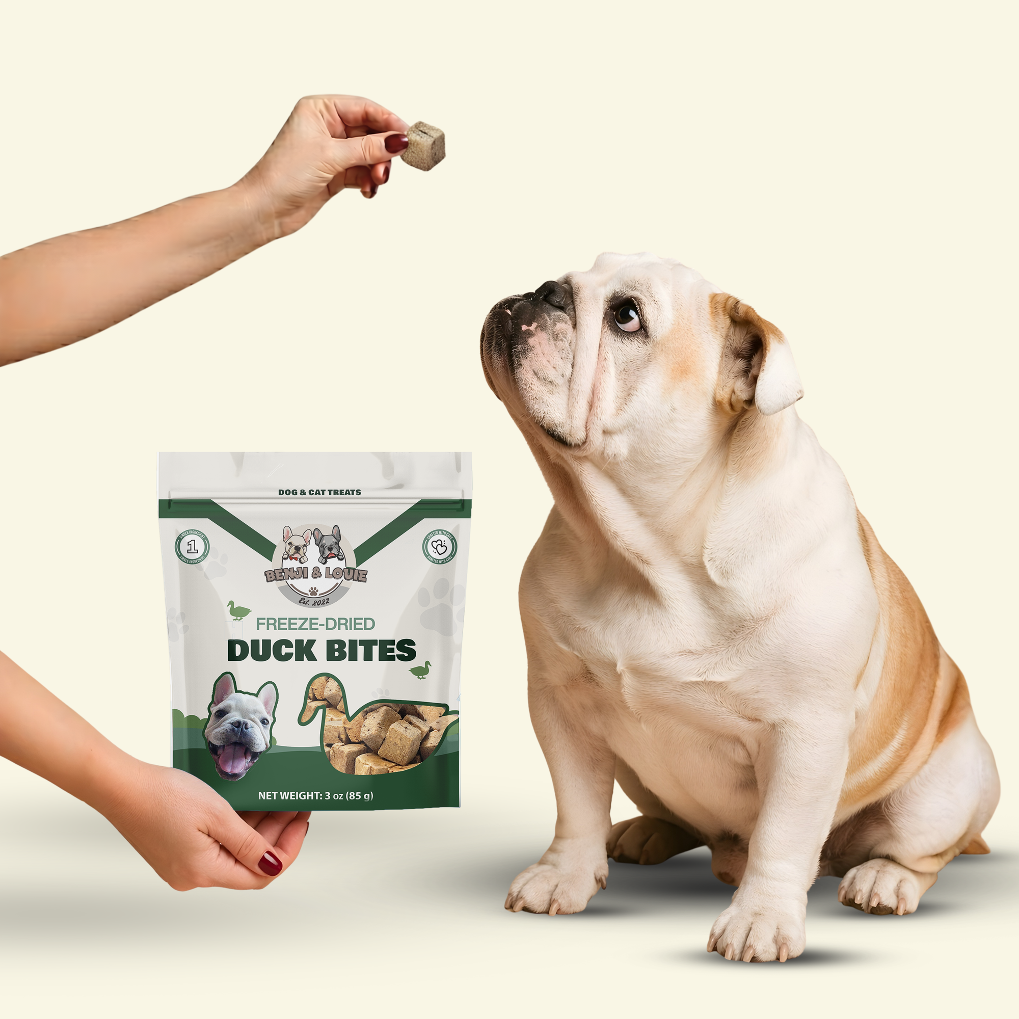 Freeze Dried Duck Bites