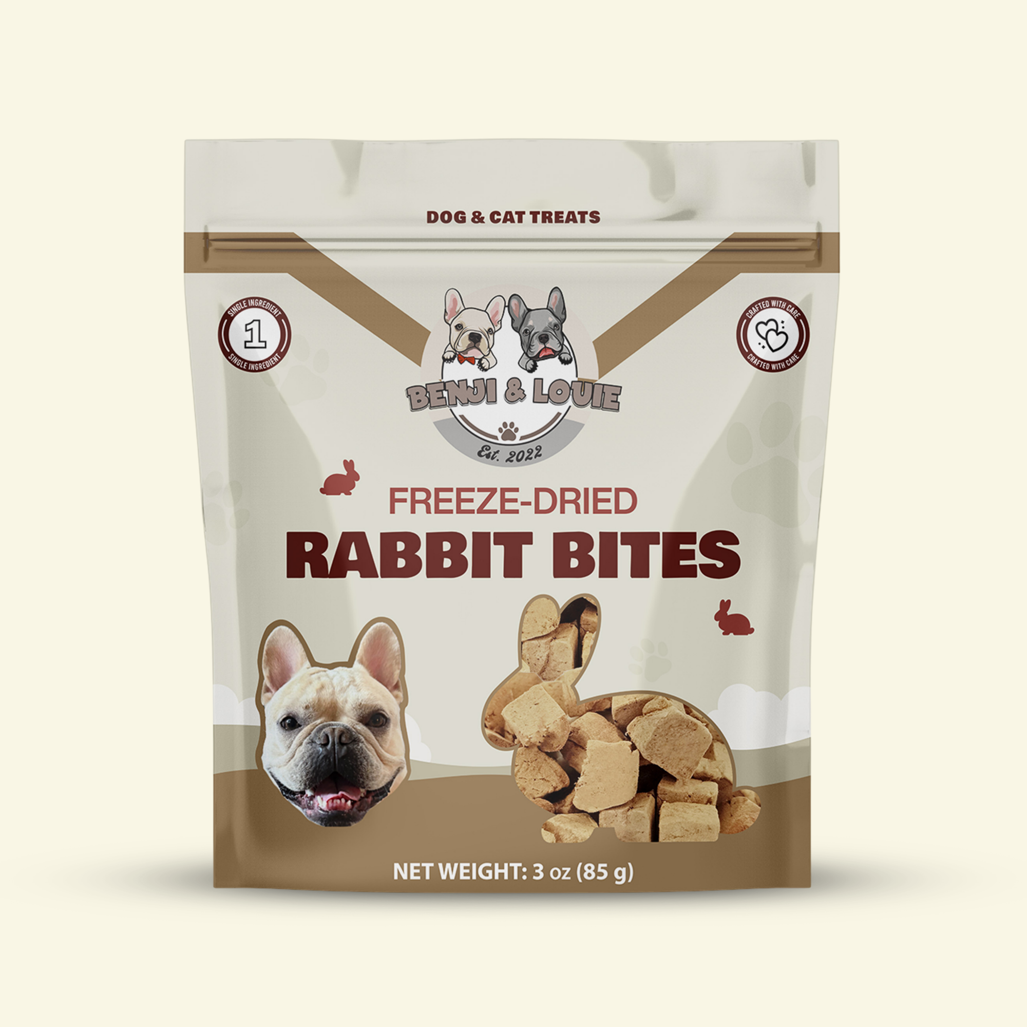 Freeze Dried Rabbit Bites