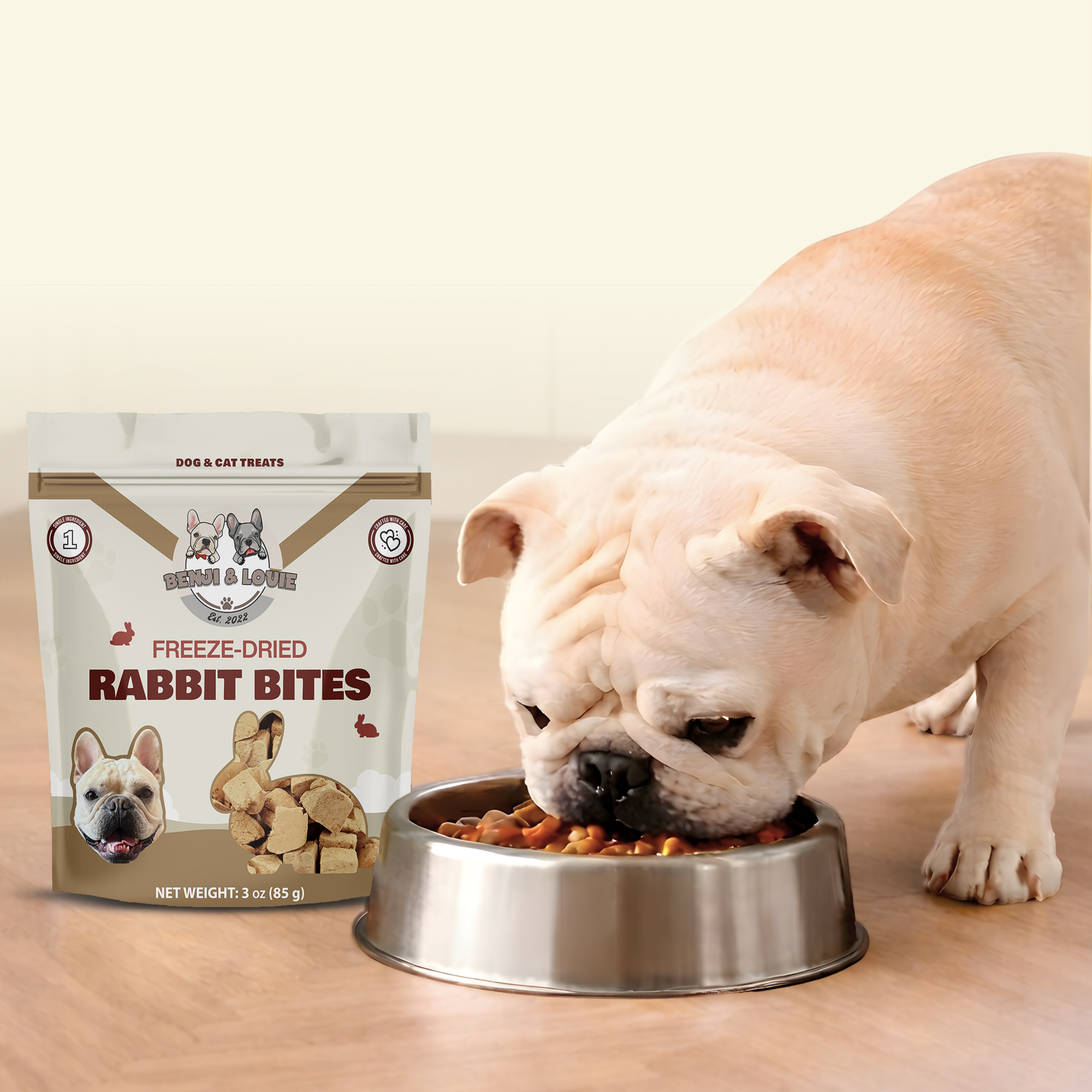 Freeze Dried Rabbit Bites