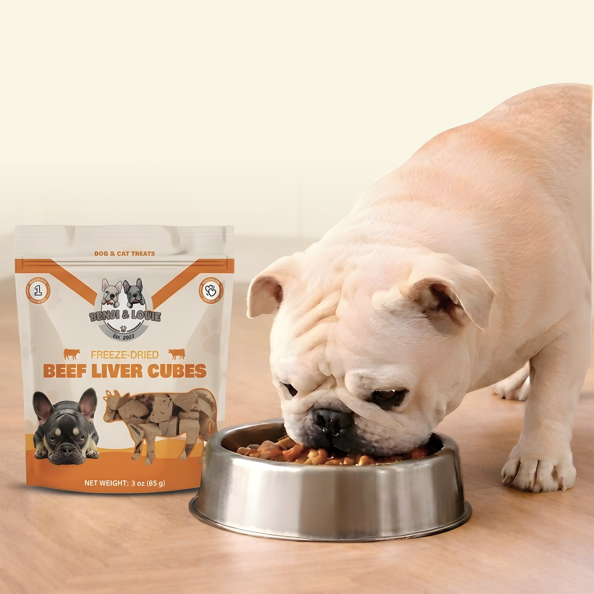 Freeze Dried Beef Liver Cubes