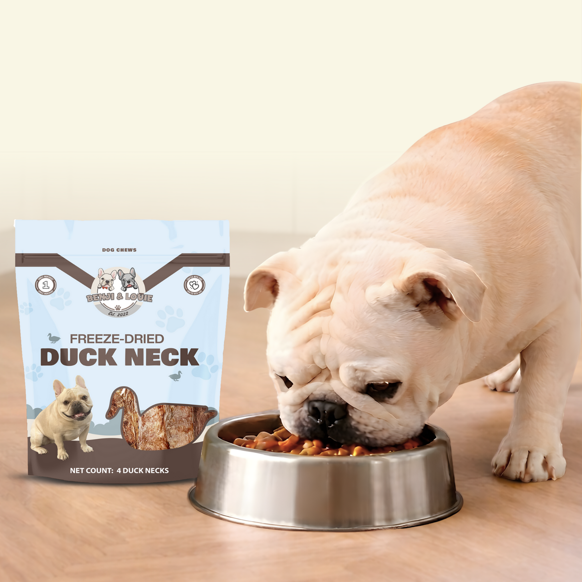 Freeze Dried Duck Neck