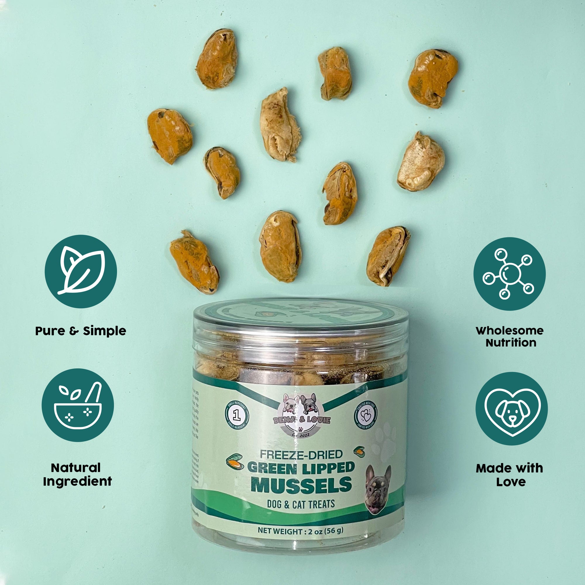 Freeze Dried Green Lipped Mussels