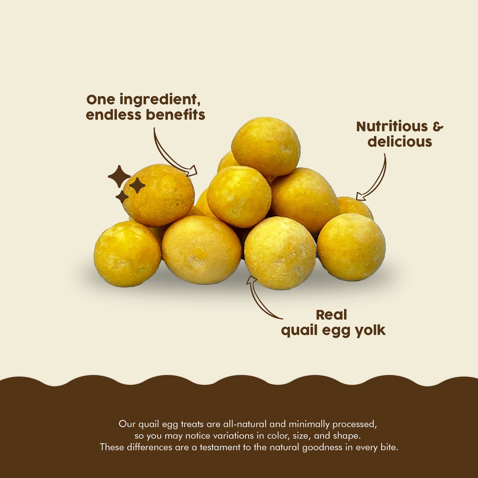 Freeze Dried Quail Egg