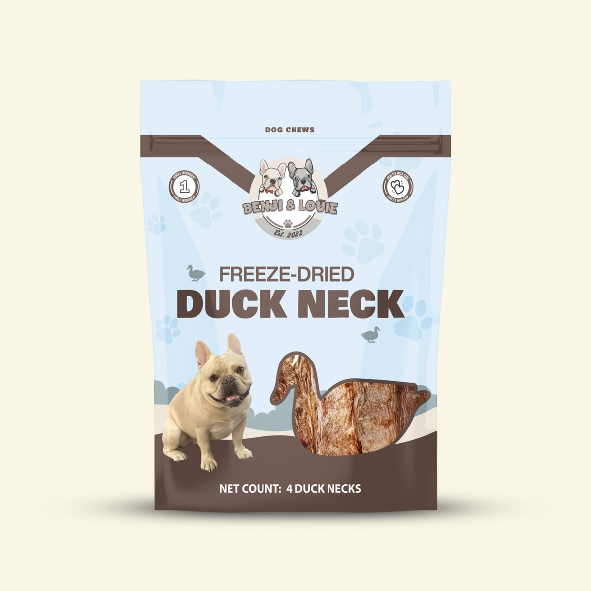 Freeze Dried Duck Neck