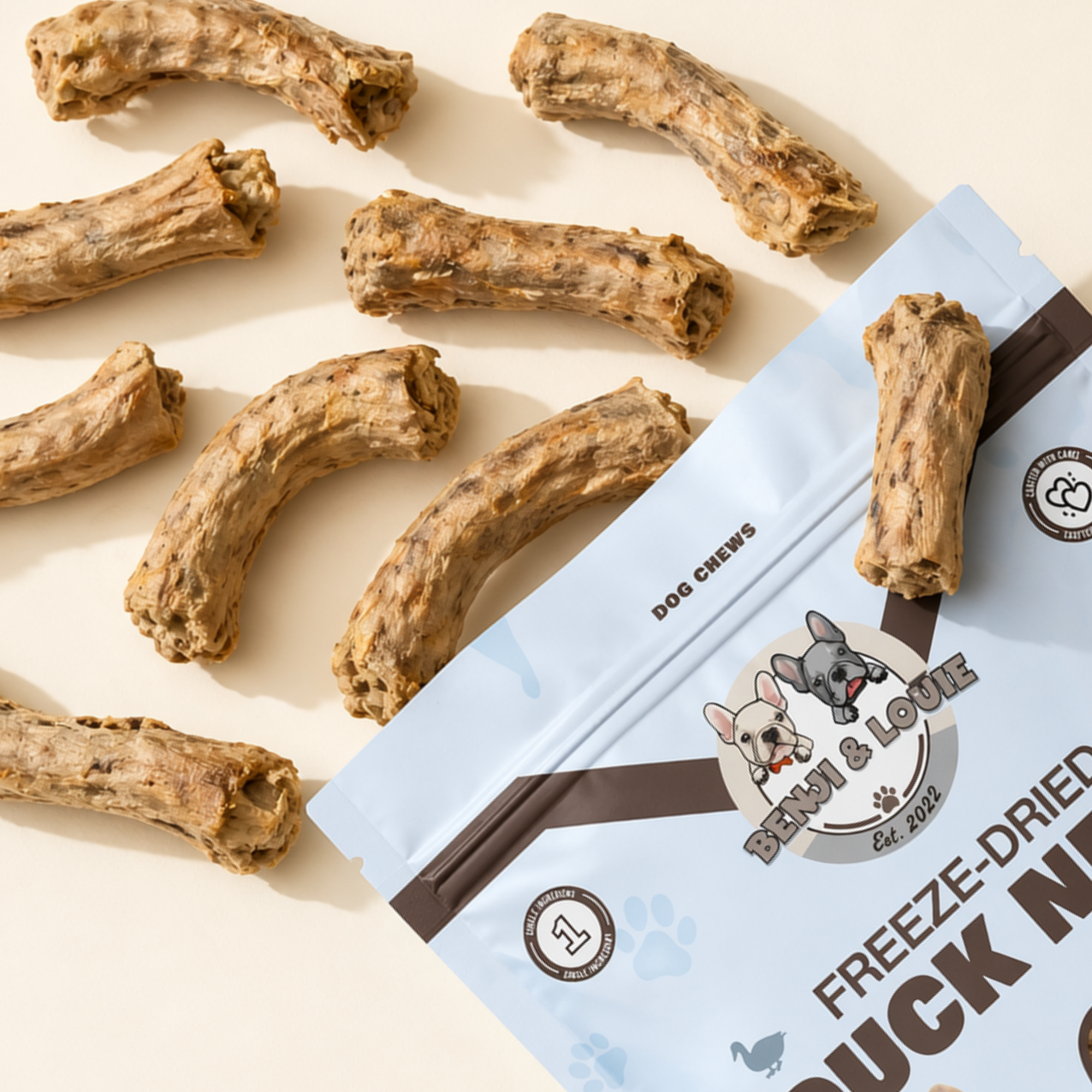 Freeze Dried Duck Neck