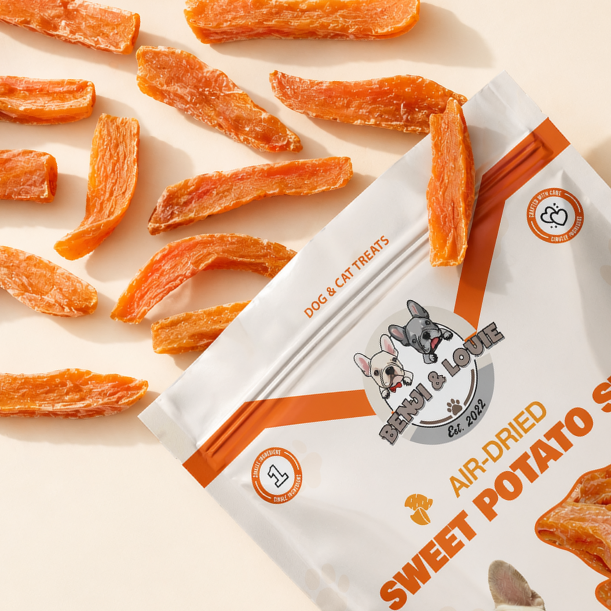 Air Dried Sweet Potato Strips